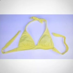 Hula honey yellow small bikini top bathing suit